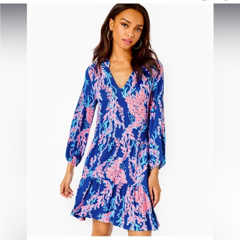 Lilly Pulitzer NWT Traci Long dress Size M